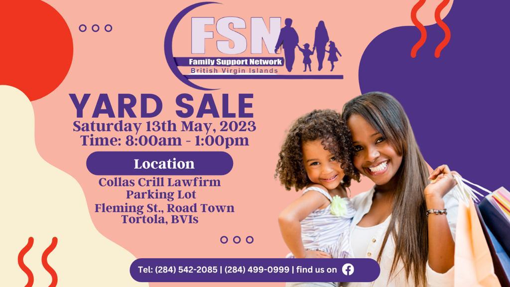 Yard Sale to benefit Family Support Network