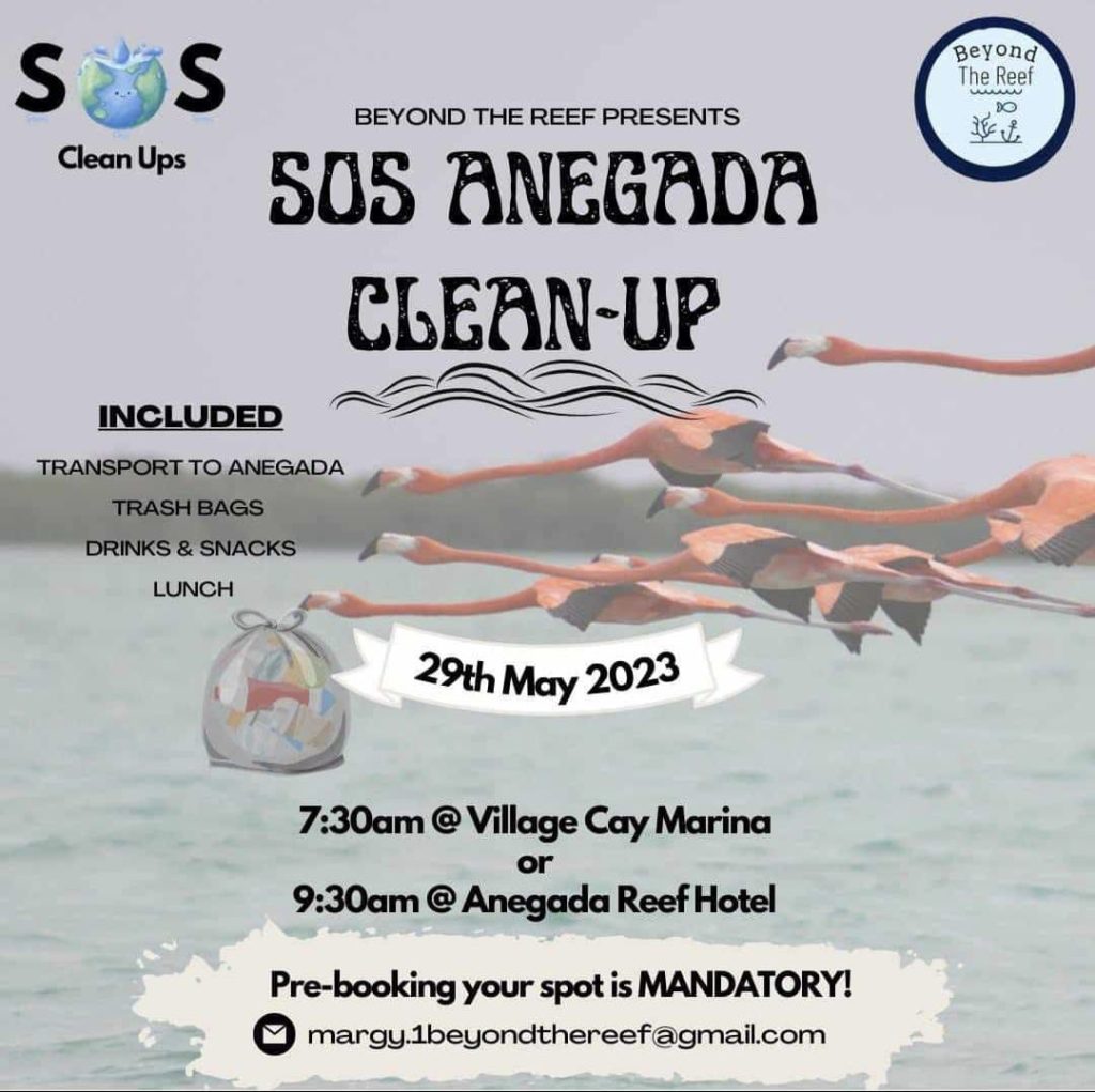 SOS Anegada Clean-Up Pre-booking your spot is MANDATORY!