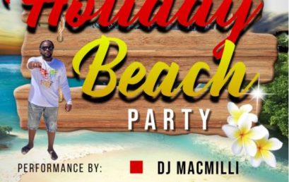 DJ Macmilli Holiday Beach Party at Myett’s Cane Garden Bay