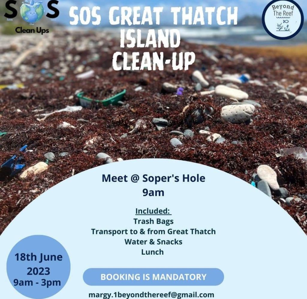 SOS Great Thatch Island Clean-Up with Beyond The Reef