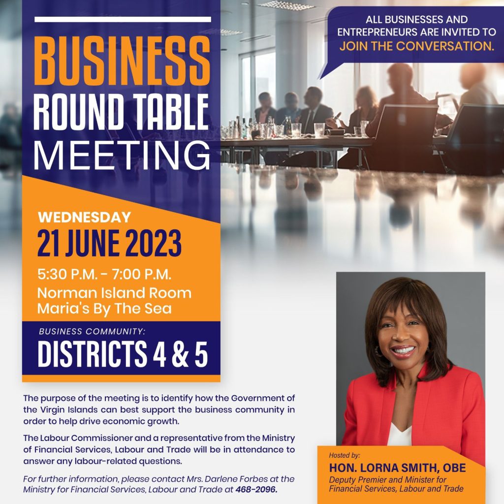 Business Round Table Meeting Districts 4 & 5 Marias by The Sea