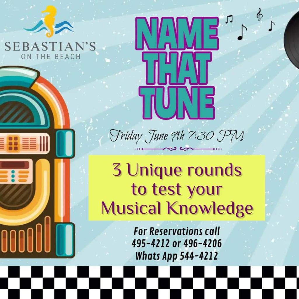 Name That Tune Test Your Musical Knowledge at Sebastian’s on The Beach
