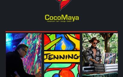 Live Art Show & DJ Set Featuring Robert Jennings & James Park at Coco Maya Virgin Gorda
