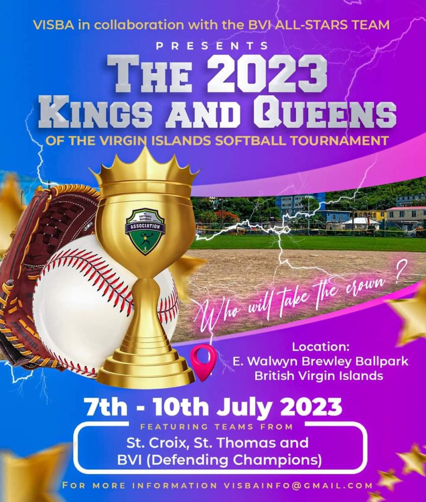 Softball Tournament – 2023 Kings & Queens of The Virgin Islands