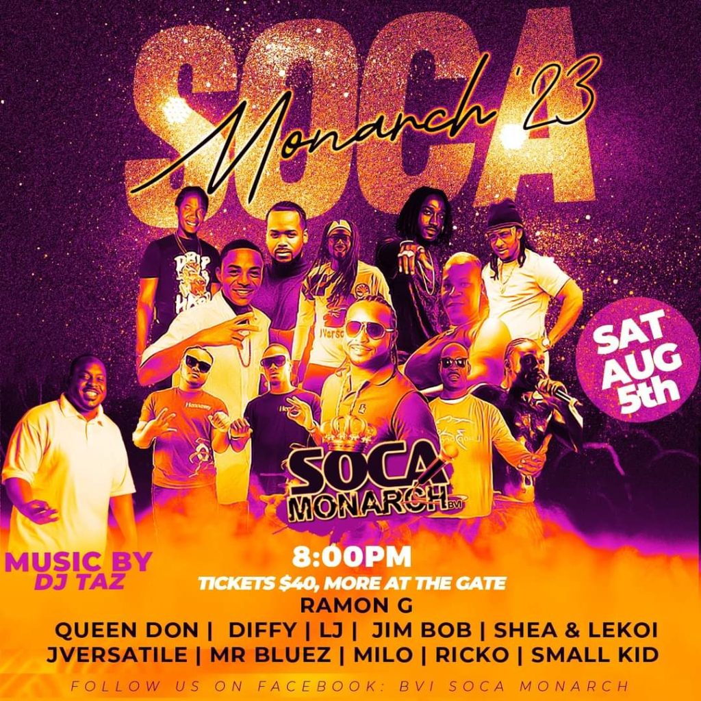 SOCA Monarch 23 Music by DJ Taz / Ramon G / Queen Don / Diffy / LJ