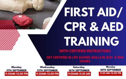 First Aid/CPR/AED Red Cross Training