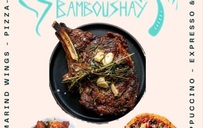 Lunch and dinner served every day at Bamboushay!