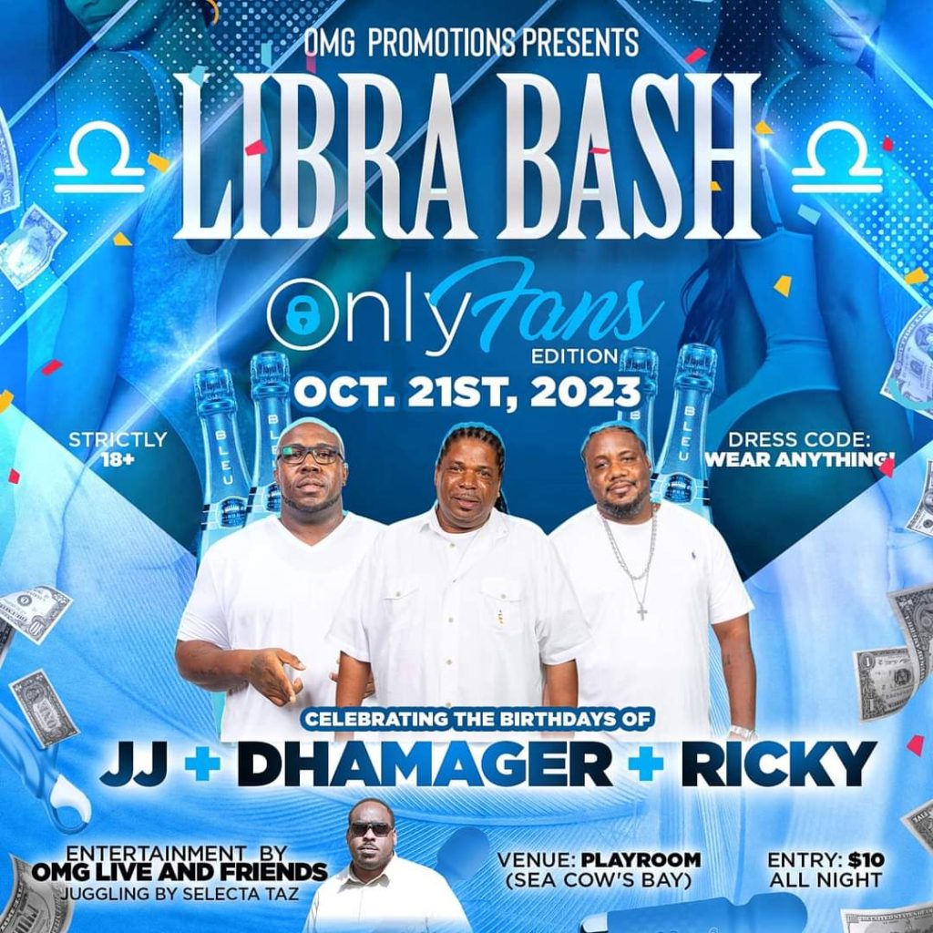 LIBRA BASH Only Fans EDITION Celebrating the Birthdays of JJ + DHAMAGER + RICKY
