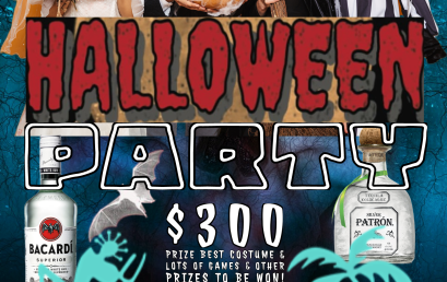 WIN $300. at The HALLOWEEN PARTY SUNDAY at Bamboushay