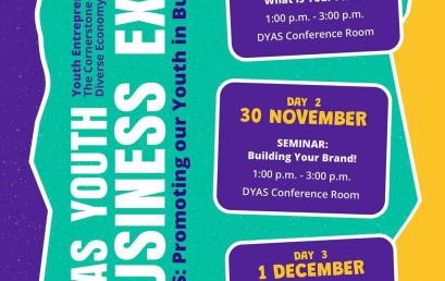YOUTH BUSINESS EXPO: Youth Entrepreneurship: The Cornerstone of a Diverse Economy