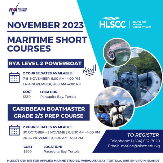 Caribbean Boatmaster Grade 2/3 Prep Course