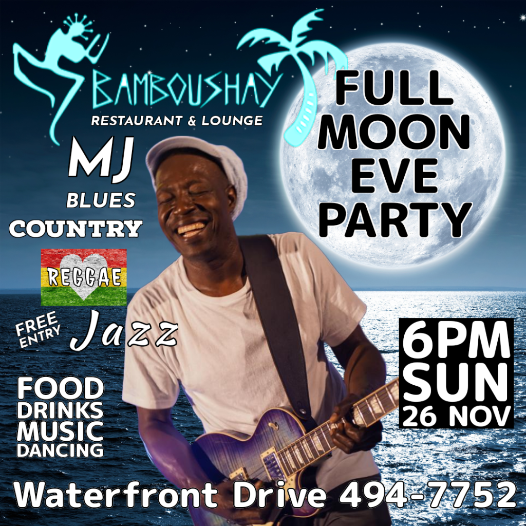 FULL MOON EVE PARTY with MJ Blues at Bamboushay