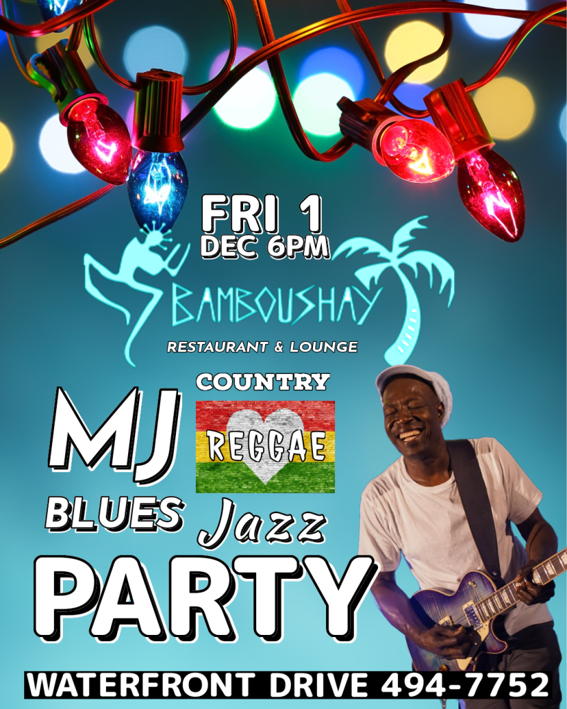 MJ Blues Country Reggae Jazz Party at Bamboushay