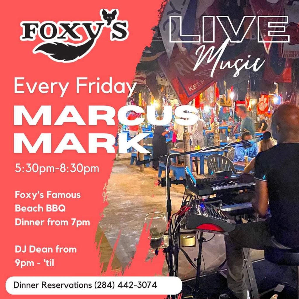 Marcus Mark Live Music & DJ Dean at Foxy’s