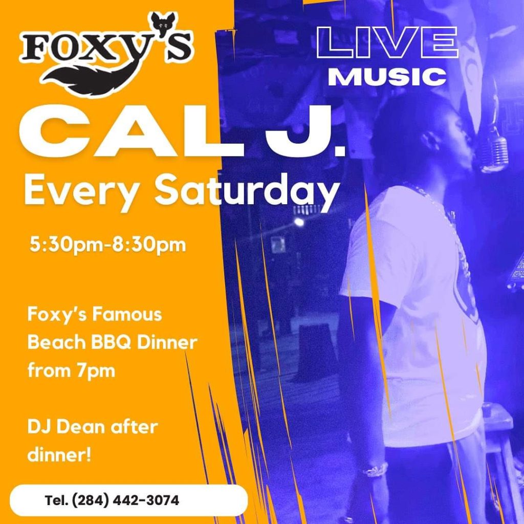 CAL J Every Saturday LIVE MUSIC at Foxy’s