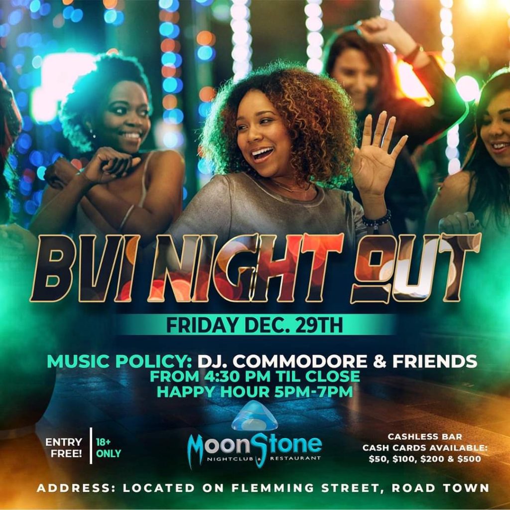 BVI NIGHT OUT at MoonStone