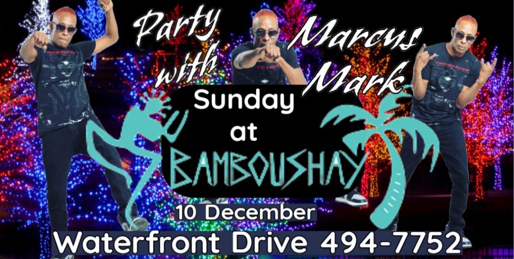 Marcus Mark Live Music Sunday at Bamboushay