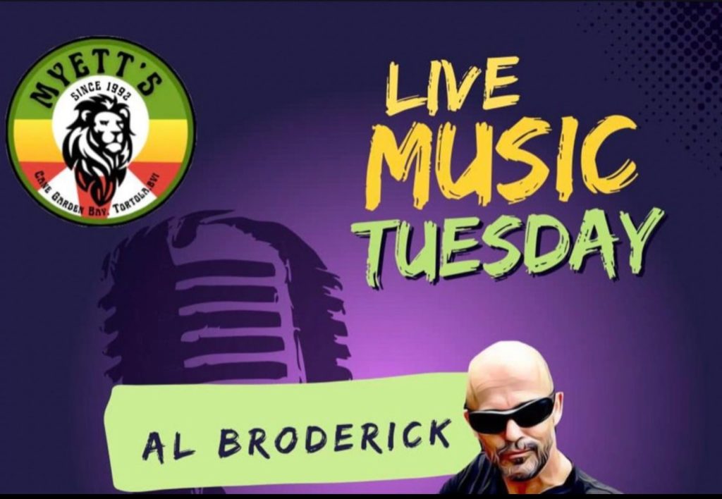MYETT’S LIVE MUSIC TUESDAY WITH AL BRODERICK