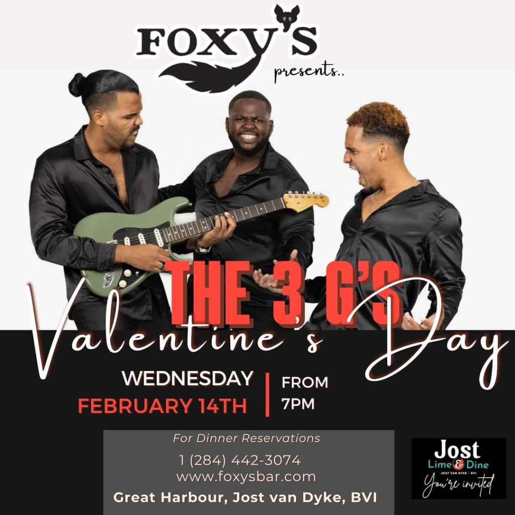 Foxy’s The 3 G’s Valentine’s Day