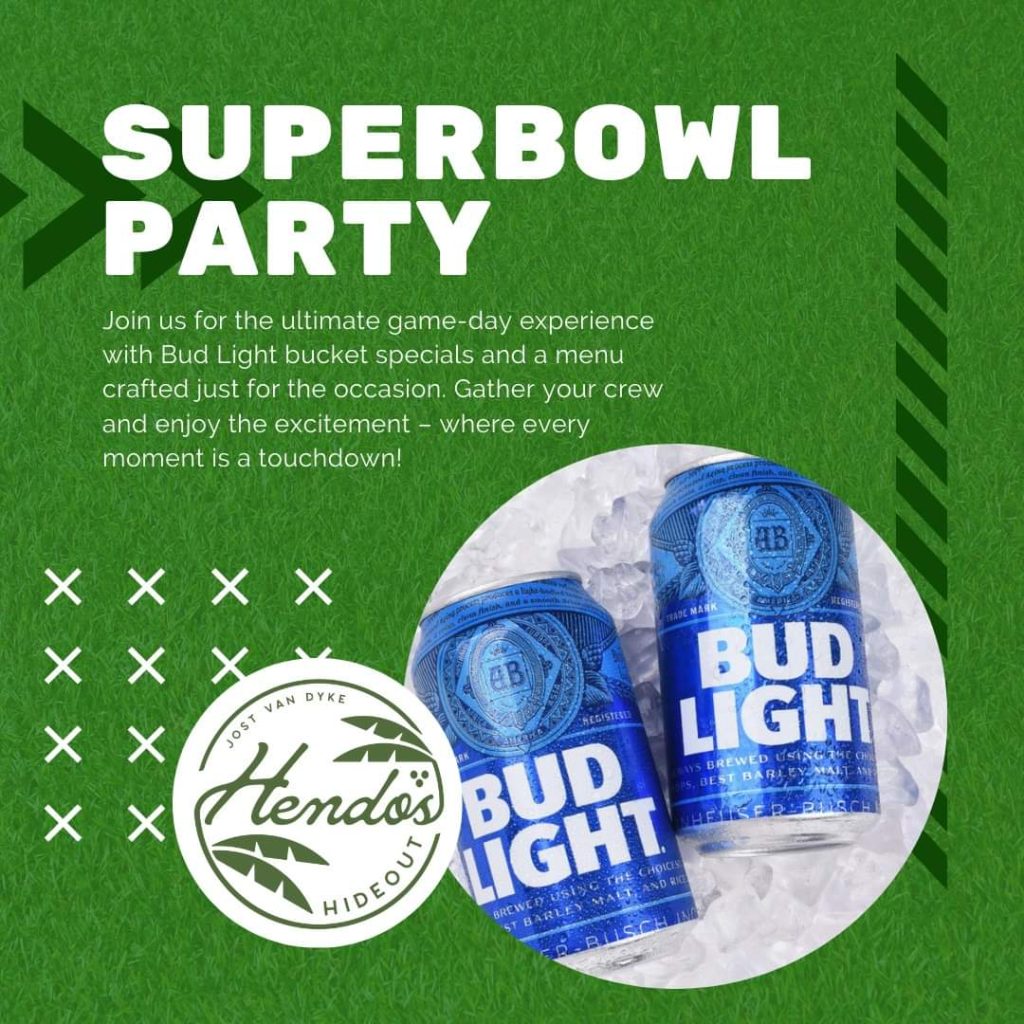 Superbowl Party at Hendo’s