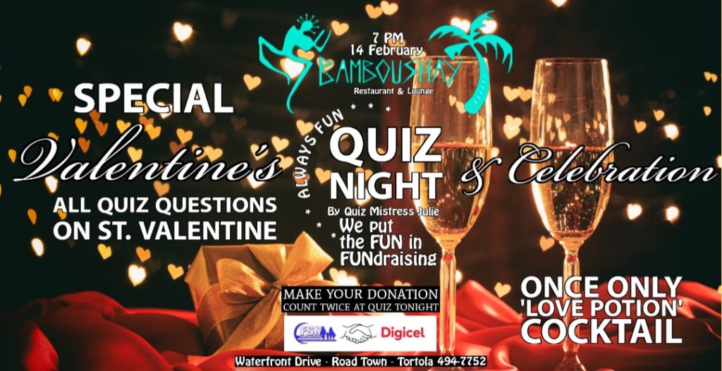 Special Valentine’s FUNdraising Quiz & Celebration