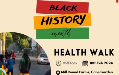 BLACK HISTORY MONTH HEALTH WALK